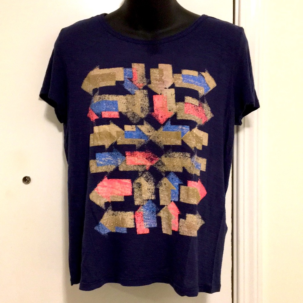 Marc by Marc Jacobs India Ink multi arrows T-shirt